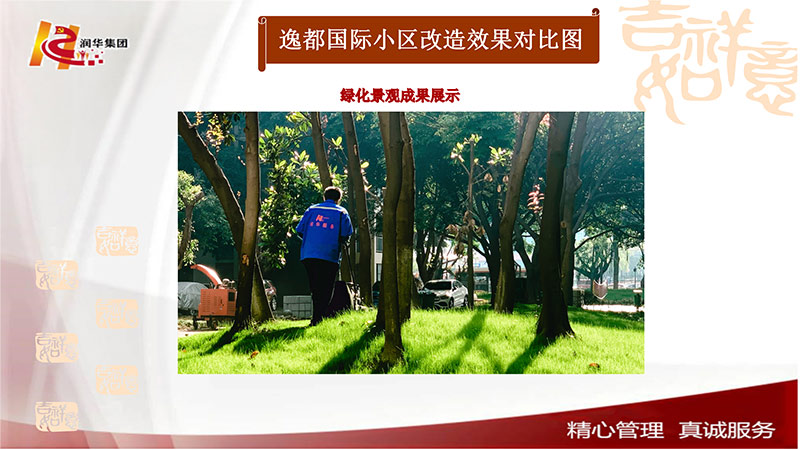 绿化景观成果展示